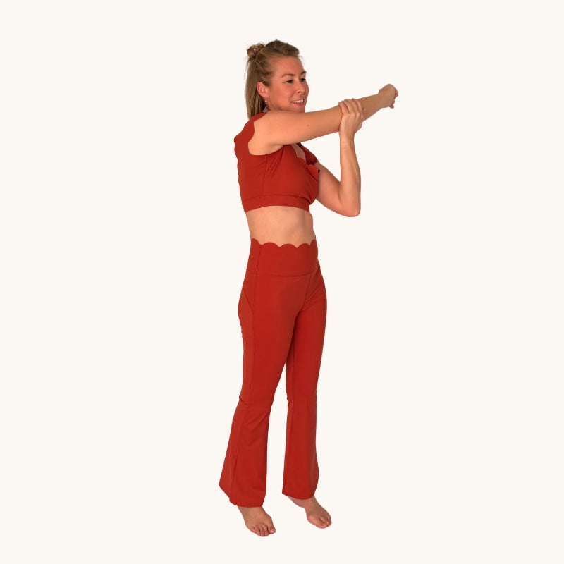 Brassière yoga féminine