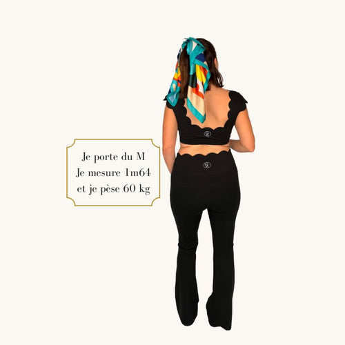 Brassière yoga féminine