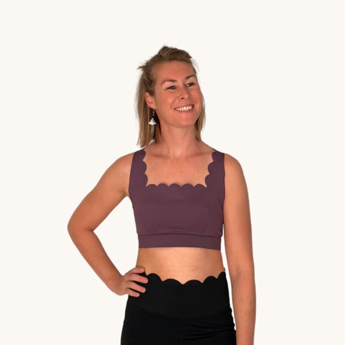 Brassière Pilates dos croisé