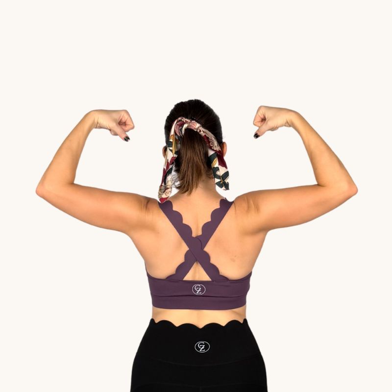 Brassière Pilates dos croisé