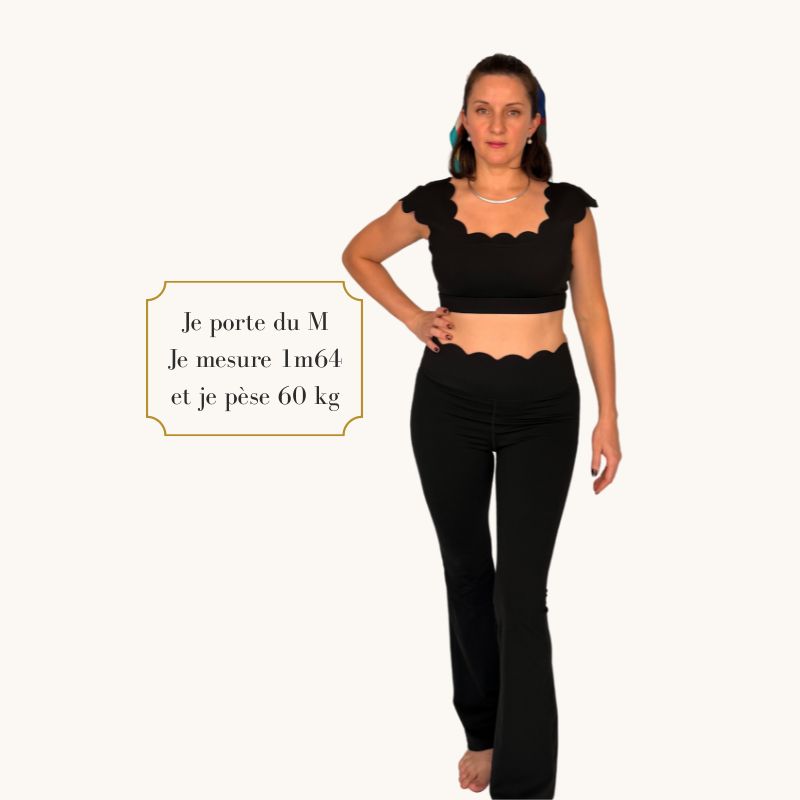 Brassière yoga féminine