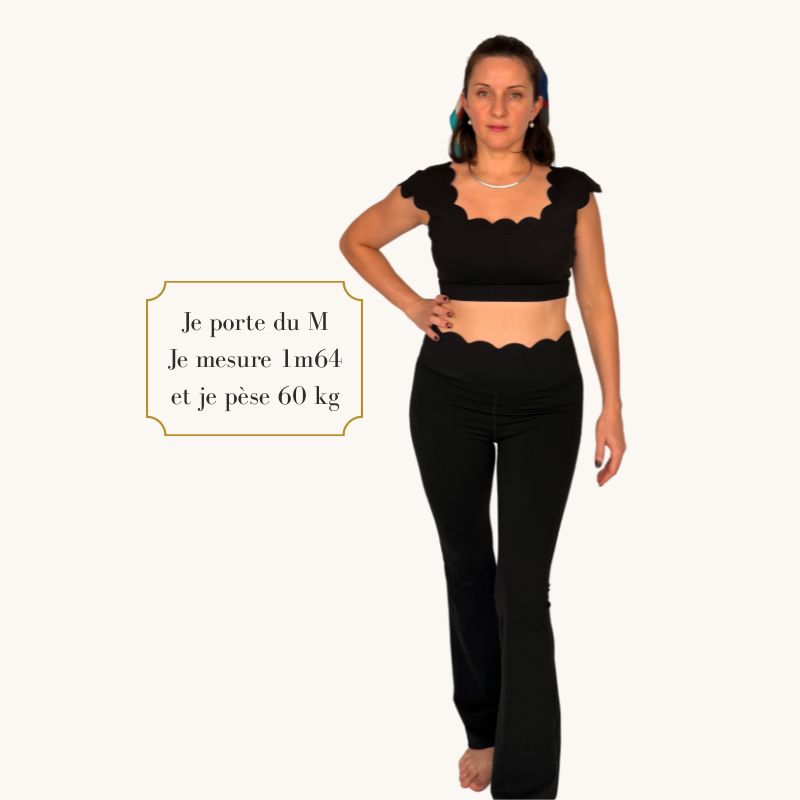 Legging flare yoga & pilates