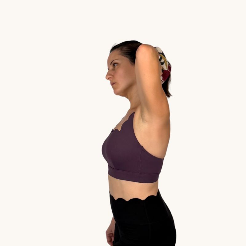 Brassière Pilates dos croisé