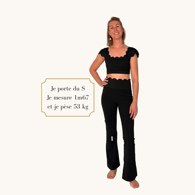 Brassière yoga féminine